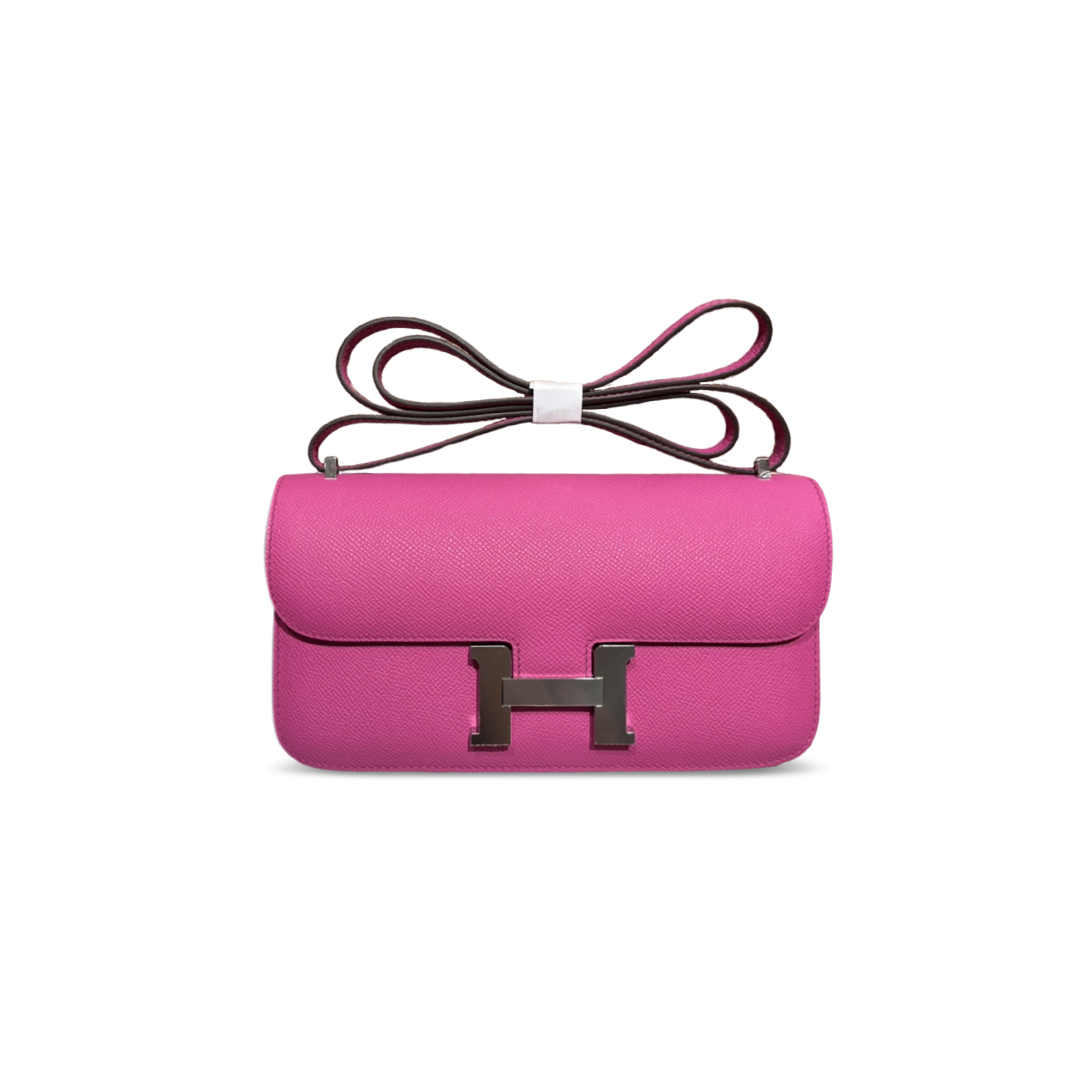 HERMES MASTER CONSTANCE ELAN EPSOM MAGNOLIA PALLADIUM HARDWARE (26*16*6cm)